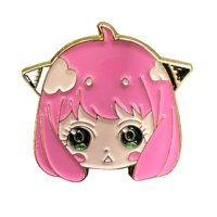 Genérico - Pins Spy X Family Broche Metálico 4Cm Anya 2