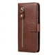 thumbnail image 3 of Funda con Cremallera para Xiaomi Redmi 10 4G, Carcasa Cartera de Cuero PU con Soporte y Tarjetero, 3 of 5