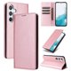thumbnail image 1 of Funda Cartera para Samsung Galaxy A54 con Ranuras Tarjetas y Soporte - Protección Completa Oro rosa, 1 of 5