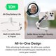 thumbnail image 4 of Gimbal para teléfono Insta360 Flow 2 Pro White con aplicaciones iOS AI Track, 4 of 9