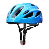 Ioensy - Casco De Bicicleta Para Niños Casco De Bicicleta De Moda Para Andar En Bicicleta Deportes Al Aire Libre Azul
