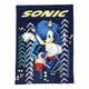 thumbnail image 1 of Manta Polar Sonic The Hedgehog Twin Infantil Reversible, 1 of 3