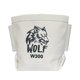 thumbnail image 2 of Bolsa para herramientas WOLF Canvas Tunnel Cinturón con trabilla, 5 x 10 x 9 pulgadas Tradesman, 2 of 8
