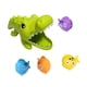 thumbnail image 5 of Juguetes De Baño Preescolares: Cocodrilo Comiendo Pececitos Para Niños De 18 Meses O Más En Edad Preescolar., 5 of 5