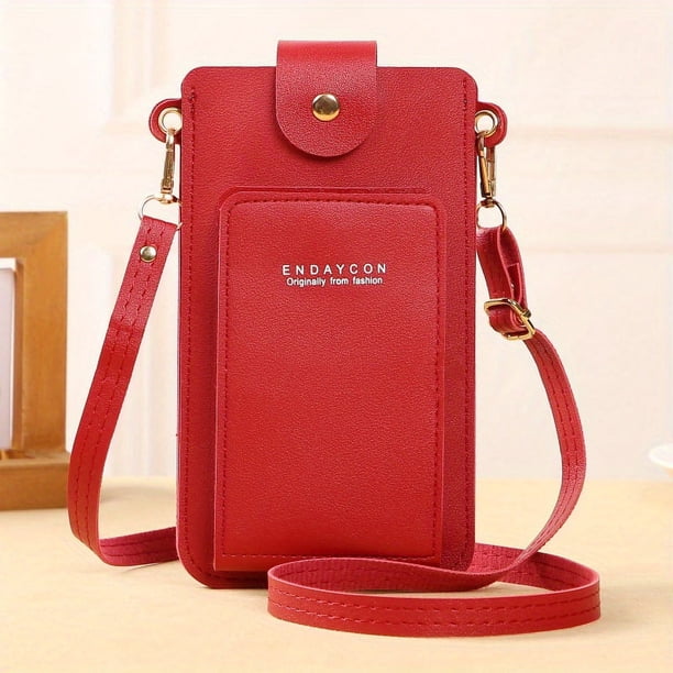 Stylish Multifunctional Touch Screen Phone Purse Case Wallet Crossbody Bag for Samsung Galaxy S23 Ultra S22 Plus S10 5G