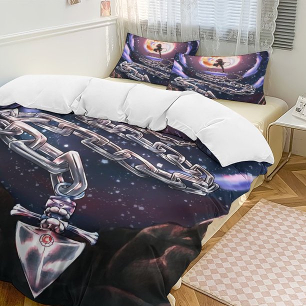 Hunter X Hunter Anime Home Bed 3-piece Set Classic Japanese Anime Polyester Wash Student Dormitory Set
