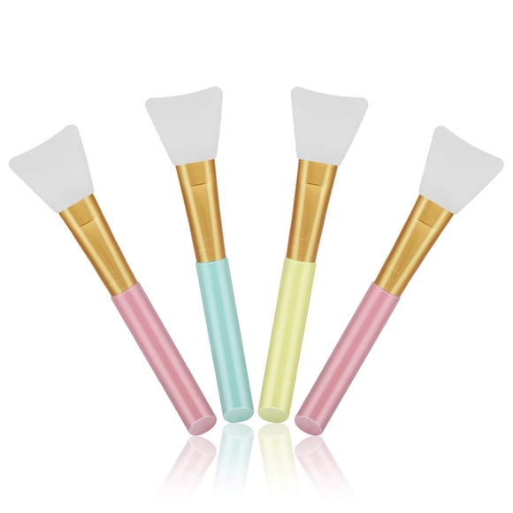 Aplicadores de mascarillas faciales Cuttte Silicone, 4 unidades, flexibles