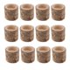 thumbnail image 1 of 12pcs Tocón De árbol Natural Candelero De Madera Té Luz De Velas 5cm, 1 of 5