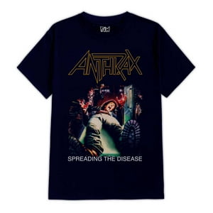 Fanshirt - Polera Estampada Anthrax Spreading The Disease