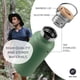 thumbnail image 2 of Botella De Agua Aislada 950 Ml Acero Inoxidable Verde, 2 of 8