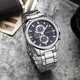 thumbnail image 3 of Reloj Curren 8274 para hombre impermeable de acero inoxidable azul, 3 of 6