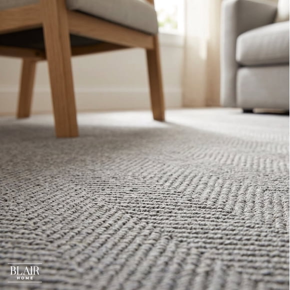 Alfombra Lavable Gris 170 x 240 cm Blair Home