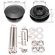 thumbnail image 4 of Alfileres de capucha RVCAZON STETION Quick Latch Universal, paquete de 2, negros, 4 of 7
