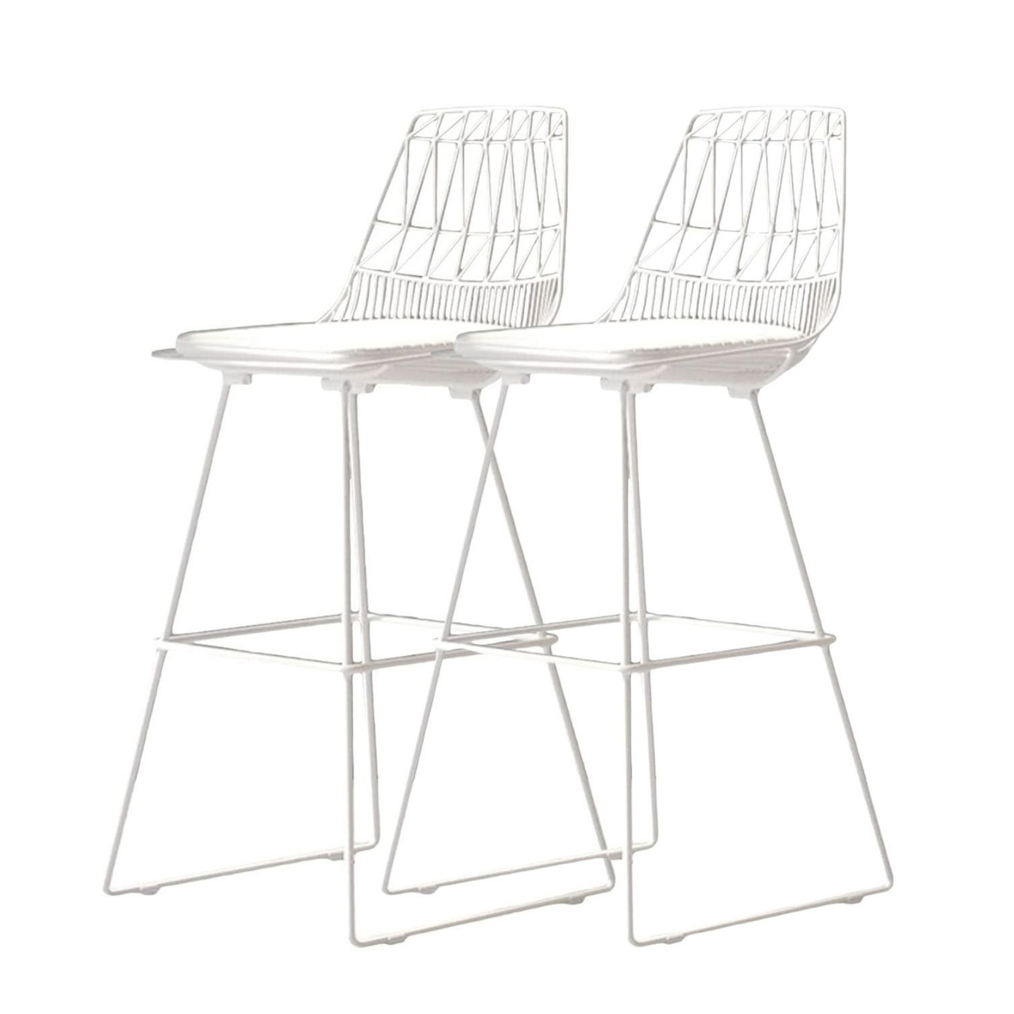Habita2 Chile - Sillas De Bar Elegant Blanco - 2 Unid