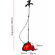 thumbnail image 3 of Plancha De Ropa A Vapor Vertical Con Ruedas 1800w Ajustable, 3 of 9