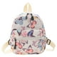 thumbnail image 1 of Women Zebra Leopard Cow Print Backpacks Nylon Shoulder Bag Students High School Small Book Bag Female Mini Rucksack mochila, 1 of 3