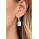 thumbnail image 2 of Aros de plata con letra L colgante, 2 of 2