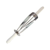 Bothyi - Cortador De Cruasanes, Cortador De Pan Enrollable Para El Hogar, Cortador De Rodillo De Pan Multifunción Grande