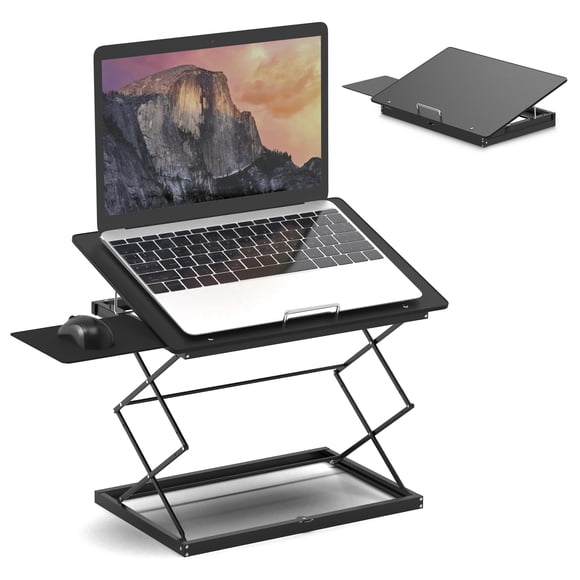 Convertidor de escritorio de pie Uncaged Ergonomics CD4 para ordenadores portátiles