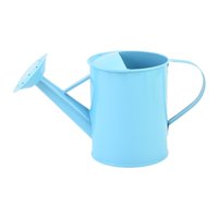 Magideal - Riegue Puede Trazar La Traza De Flores Práctica Sólida Jardín Rústico Liviano Regar La Maceta Cubo De Jardín Para Amantes De Las Plantas Balcón Jardín Azul