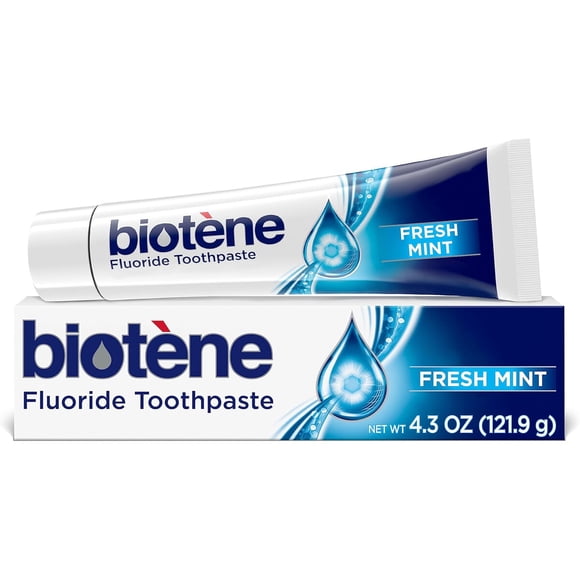 Pasta Dental Biotene Fluorada Fresh Mint 121.9g Boca Seca