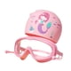 thumbnail image 2 of Gorro de natación, Gafas de natación para niños, portátiles, cómodas, de visión amplia, Gafas de natación antivaho, Gafas de natación para Equipos de Rosa, 2 of 5