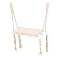 Bothyi - Asiento De Columpio De Madera Para Niños Para Habitación Infantil, Guardería, Accesorios De Fotografía, Color Beige