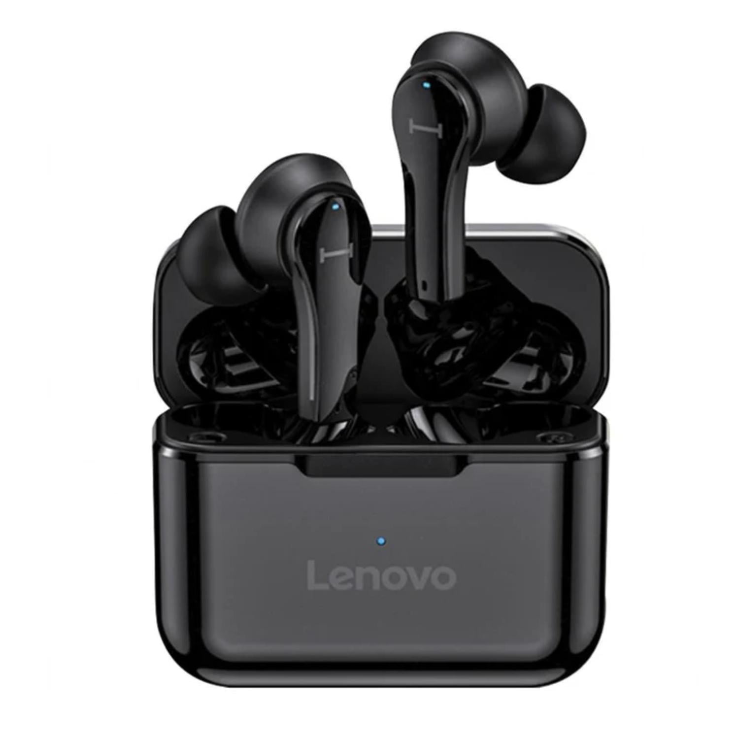 Lenovo - Audifonos Bluetooth Tws In Ear Recargables Negro Qt82