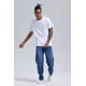 thumbnail image 4 of Jeans Hombre Baggy Detalle Azul Oscuro, 4 of 4