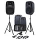 thumbnail image 1 of Sistema PA portátil Gemini ES-210MXBLU-ST 600W con soportes, 1 of 9