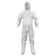 thumbnail image 1 of Overol SAS SMS de uso general con capucha y botas, grande, blanco, 1 of 1