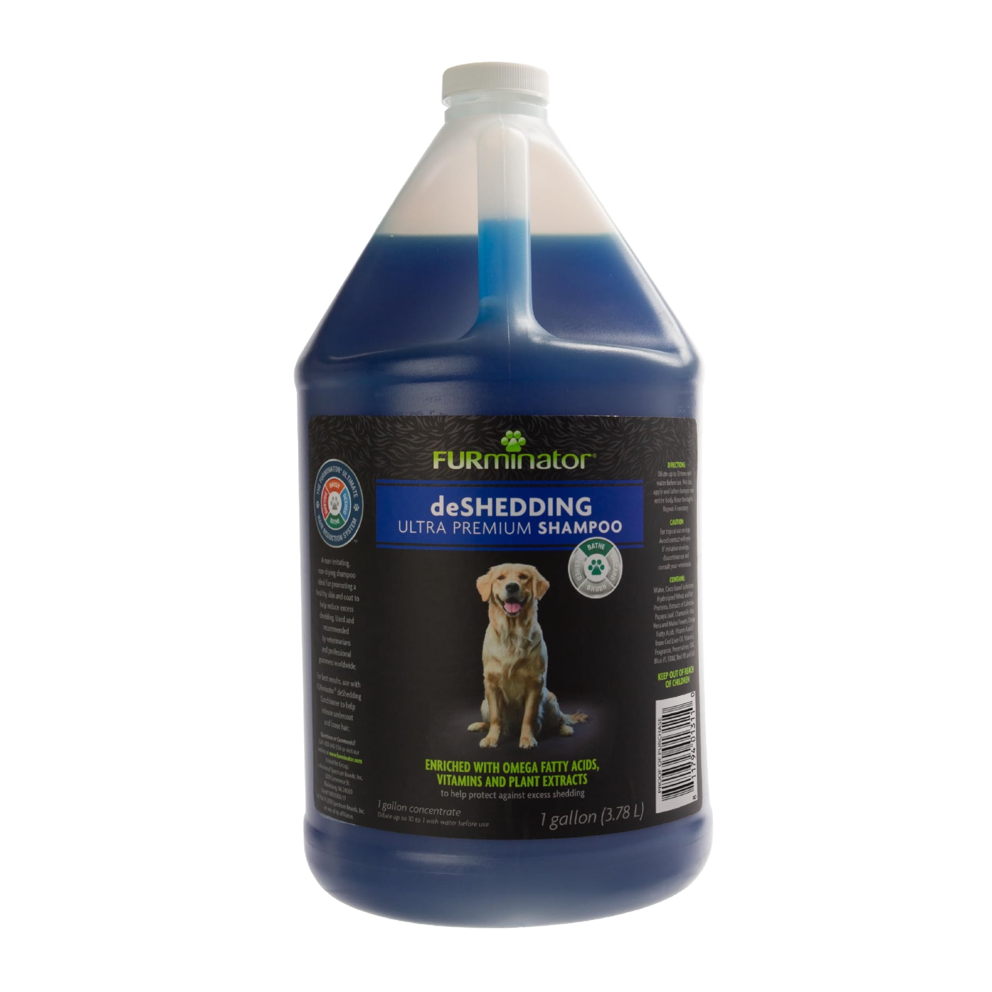 Champú Para Perros Furminator Ultra Premium Deshedding 3,8 L