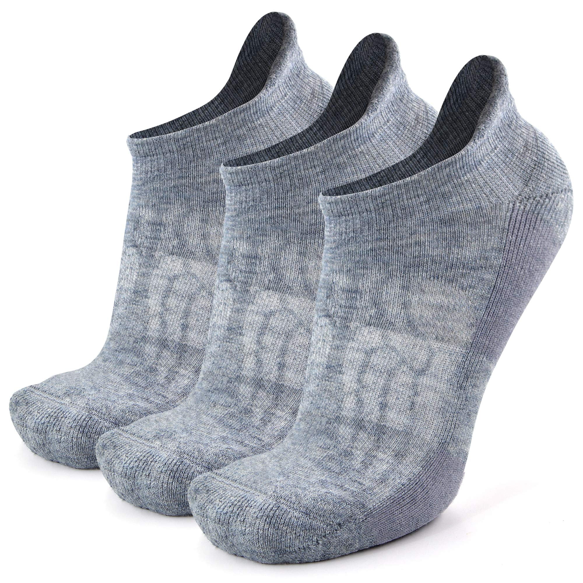 Calcetines Busy Socks Para Mujer, Lana Merino, Senderismo, Gris Claro, 3 Pares