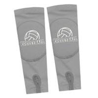 Ioensy - 2 Piezas Guantes De Manga De Voleibol Manga De Brazo Para Correr Trabajo Baloncesto Gris