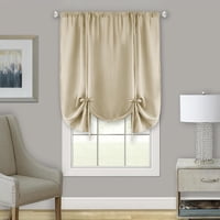 Persiana Achim Darcy Con Filtro De Luz, 148 X 160 Cm, Color Canela