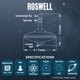 thumbnail image 3 of Top Fidget Toy Top Roswell Metal Spinning inspirado en un ovni, 3 of 9