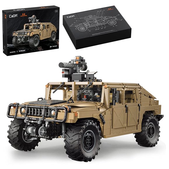 Set de construcción Heid C61036w Humvee H1 de 3935 piezas