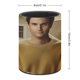 thumbnail image 2 of You Serie-theme Cylinder Pen Holder Pencil Organizer with Flannel Lining PVC Leather Material Cardboard Base for study work 10*8CM, 2 of 6