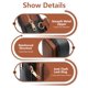 thumbnail image 4 of Bolso bandolera Sunpour 29 × 18 × 10 cm con bloqueo RFID y antirrobo, 4 of 7