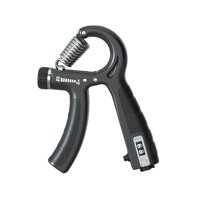 Ioensy - Fortalecedor De Agarre De Mano Con Entrenamiento De Contador, Ejercitador De Dedos Para Construcción Muscular, Negro