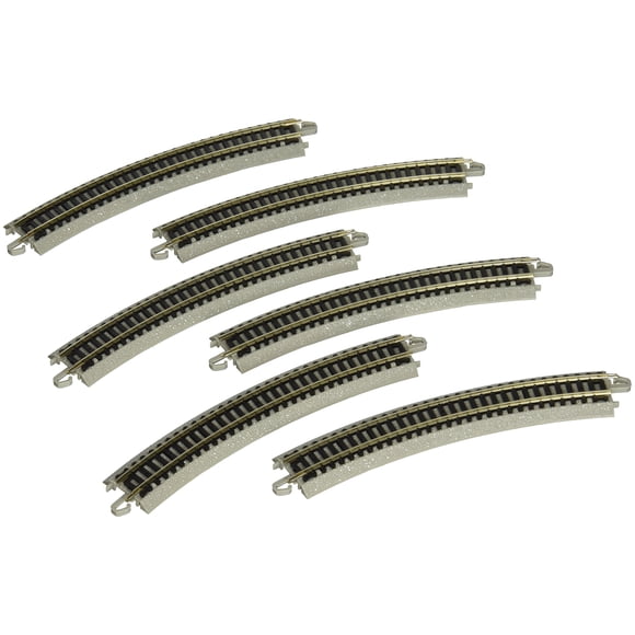 Track Bachmann Trains Snap-Fit E-Z, escala Radius N de 11.25 pulgadas
