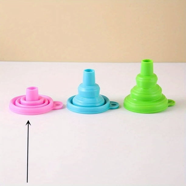 1pc/10pcs Collapsible Funnel Food Funnel Foldable Funnel Collapsible Kitchen Funnel Canning Funnel Wide Mouth Bottle Funnel Kitchen Stuff Clearance Kitchen Accessories Kitchen Gadgets Camping BBQ Acc