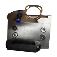 Ioensy - Soporte De Corte De Chaflán De 45° Para Amoladora Angular Tipo 100, Accesorio Resistente