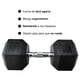 thumbnail image 5 of Mancuerna Hexagonal 25 Kg Negro, 5 of 6