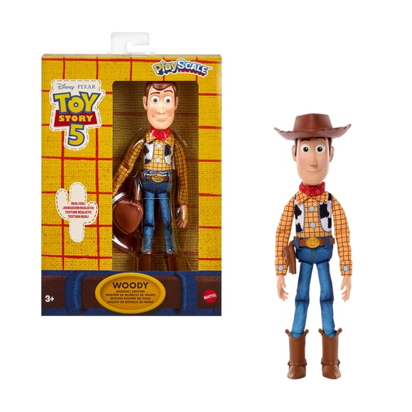 Figuras de Toy Story 5 Mattel Woody Muñeco de trapo 18 cm