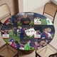 thumbnail image 5 of Pedri theme Fitted Round Tablecloths Elastic Edged Table Covers Waterproof Table Cloth For Kitchen Holiday Party Tables Decor 150cm, 5 of 6