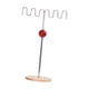 thumbnail image 2 of Soporte Organizador De Collares, Soporte De Metal Para Pendientes, Brazaletes, Colgantes, Pulseras, Base Acrílica Roja, 2 of 3