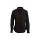 thumbnail image 1 of Blusa Trevira Boton Cuello negro XS, 1 of 2