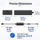 thumbnail image 5 of Cargador de portátil FOYUEH 230W para MSI GS66, GS65, GS75 Stealth Creator 17, 5 of 6
