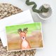 thumbnail image 3 of Tarjetas de felicitación Caroline's Treasures – Ciervo – Pack de 8 (A7), 3 of 3